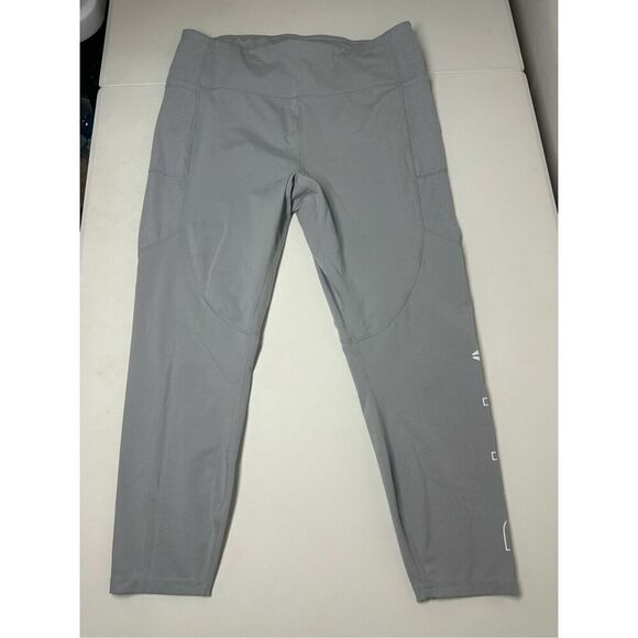 Reebok Leggings Women's Gray Yoga Workout Activewear Gym Pants Size XXL - Picture 5 of 12